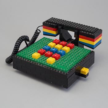 A 'Super Blocks' phone from Tyco, 1980's.