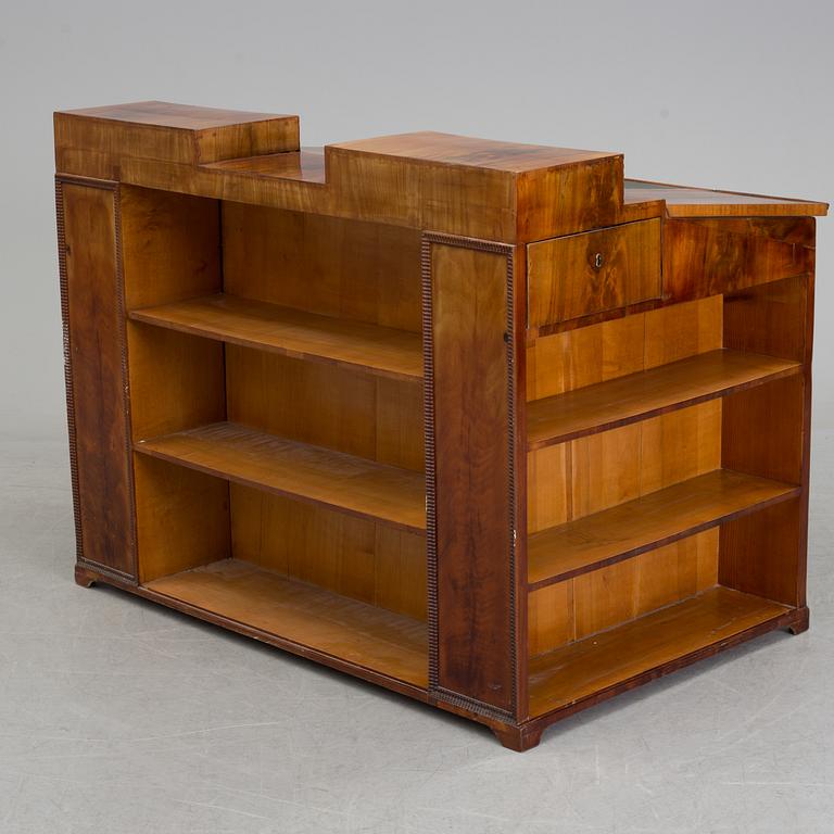 A mid 19th century writing desk and chair.