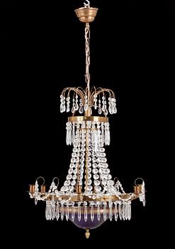 TAKKRONA, empirestil, 1900-talets andra hälft. Höjd ca 80 cm.