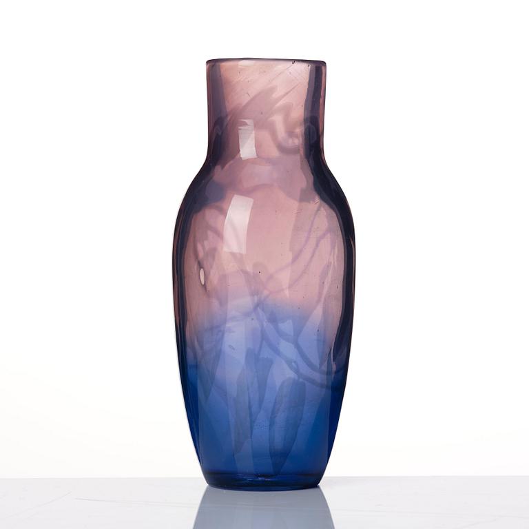 Simon Gate, Knut Bergqvist & Heinrich Wollman, a 'graal' glass vase, Orrefors, Sweden 1917, no 390.