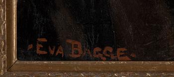Eva Bagge, oil on canvas/panel, signed.