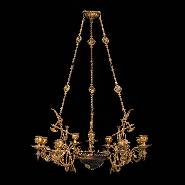Late 1800's ceiling lamp.
