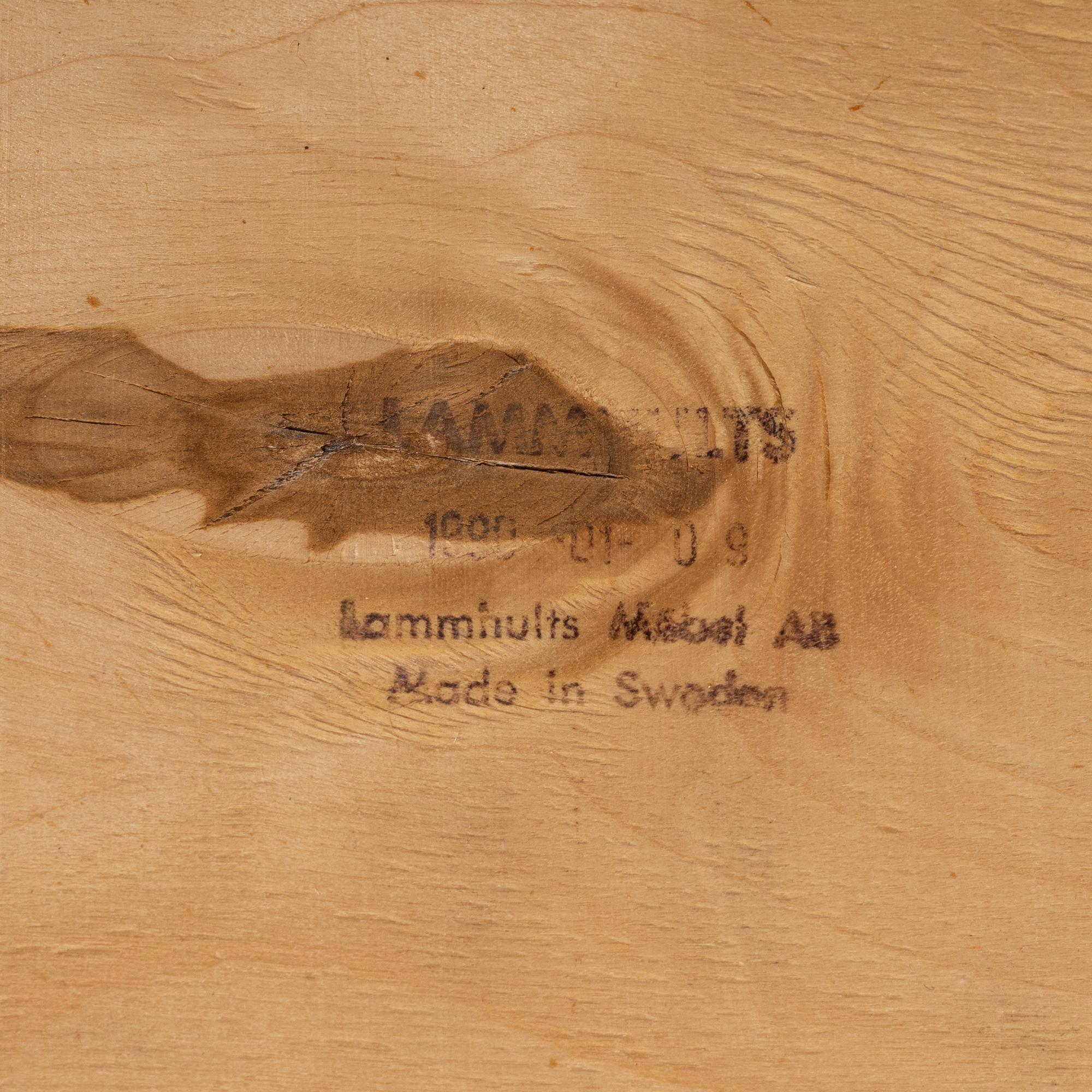 Börge Lindau & Bo Lindekrantz, fåtölj "Solo M", Lammhults Möbel AB, 1983.