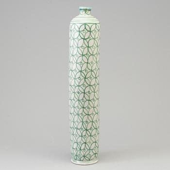 a stoneware vase by Guido Gambone, Italy, mid 20th centruy.