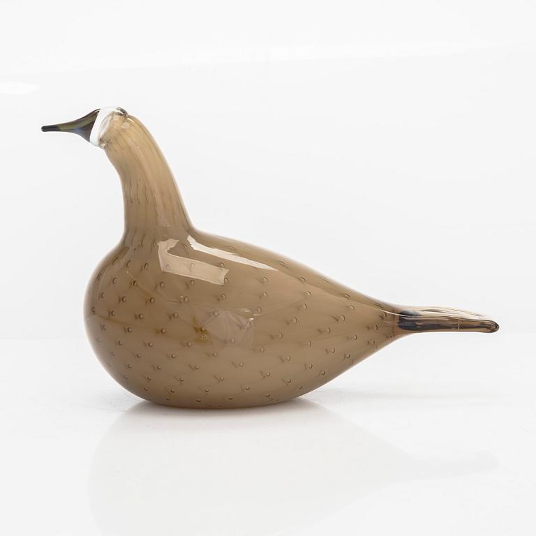 Oiva Toikka, A glass bird, signed O. Toikka Nuutajärvi 68/200.