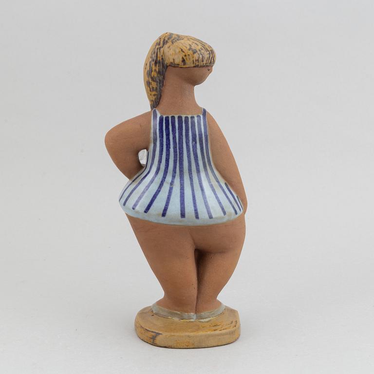 Lisa Larson, a stoneware figurine, 'Dora' from the series 'ABC-flickorna', for Gustavsberg.