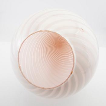 Table lamp "Egg lamp" Venini Murano Italy, late 20th century.