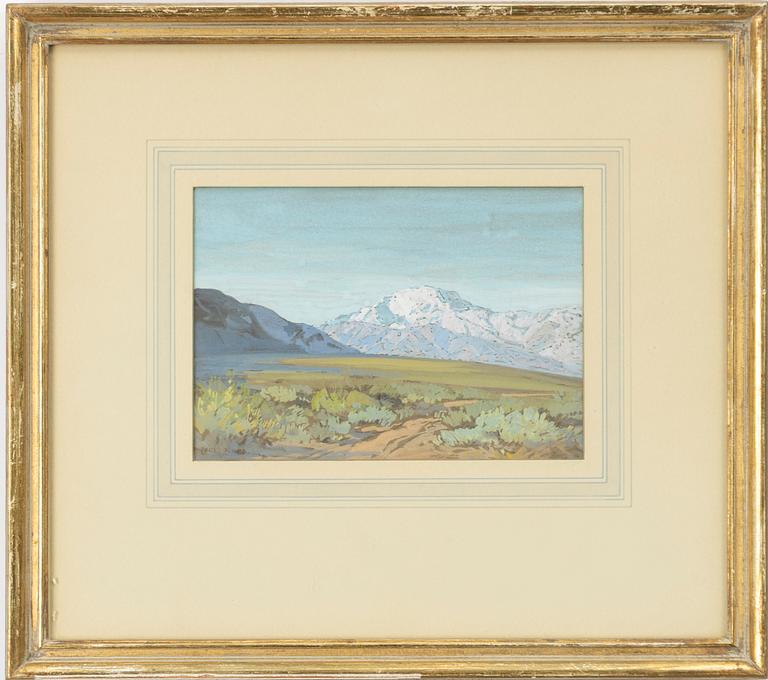 Carl Oscar Borg, Mountain range.
