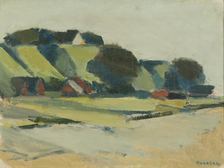 Gustav Rudberg, "Kyrkbacken".
