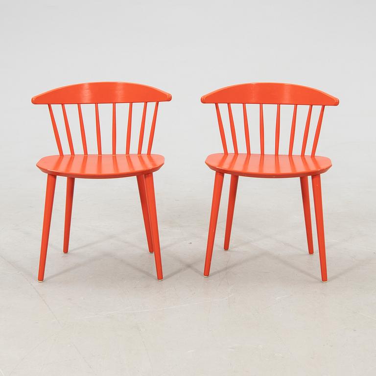 Jörgen Baekmark, 6 chairs "J 104" for Hay Denmark.