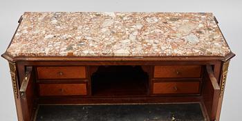 A Louis XVI-style bureau from the second half of the 20th century.