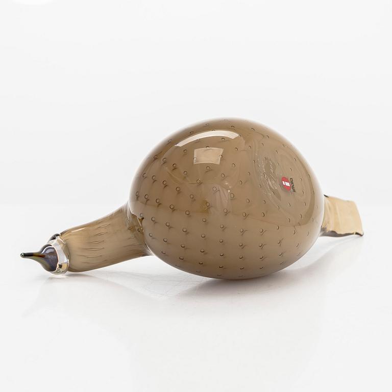 Oiva Toikka, glassfågel, signerad O. Toikka Nuutajärvi 68/200.