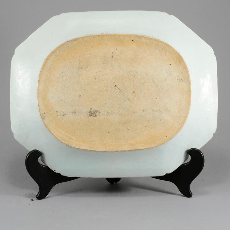 STEKFAT, porslin, Kina, 1700-tal.