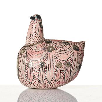 Birger Kaipiainen, a glazed ceramic sculpture of a bird, Arabia, Finland 1970s.