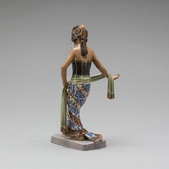 FIGURIN, porslin, Dahl Jensen, Danmark.