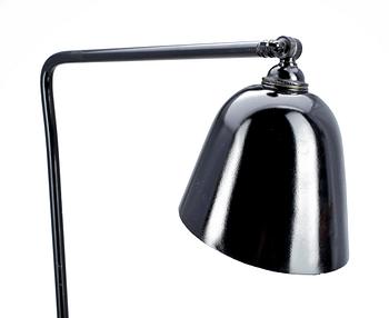 BORDSLAMPA, metall, 1930/40-tal.