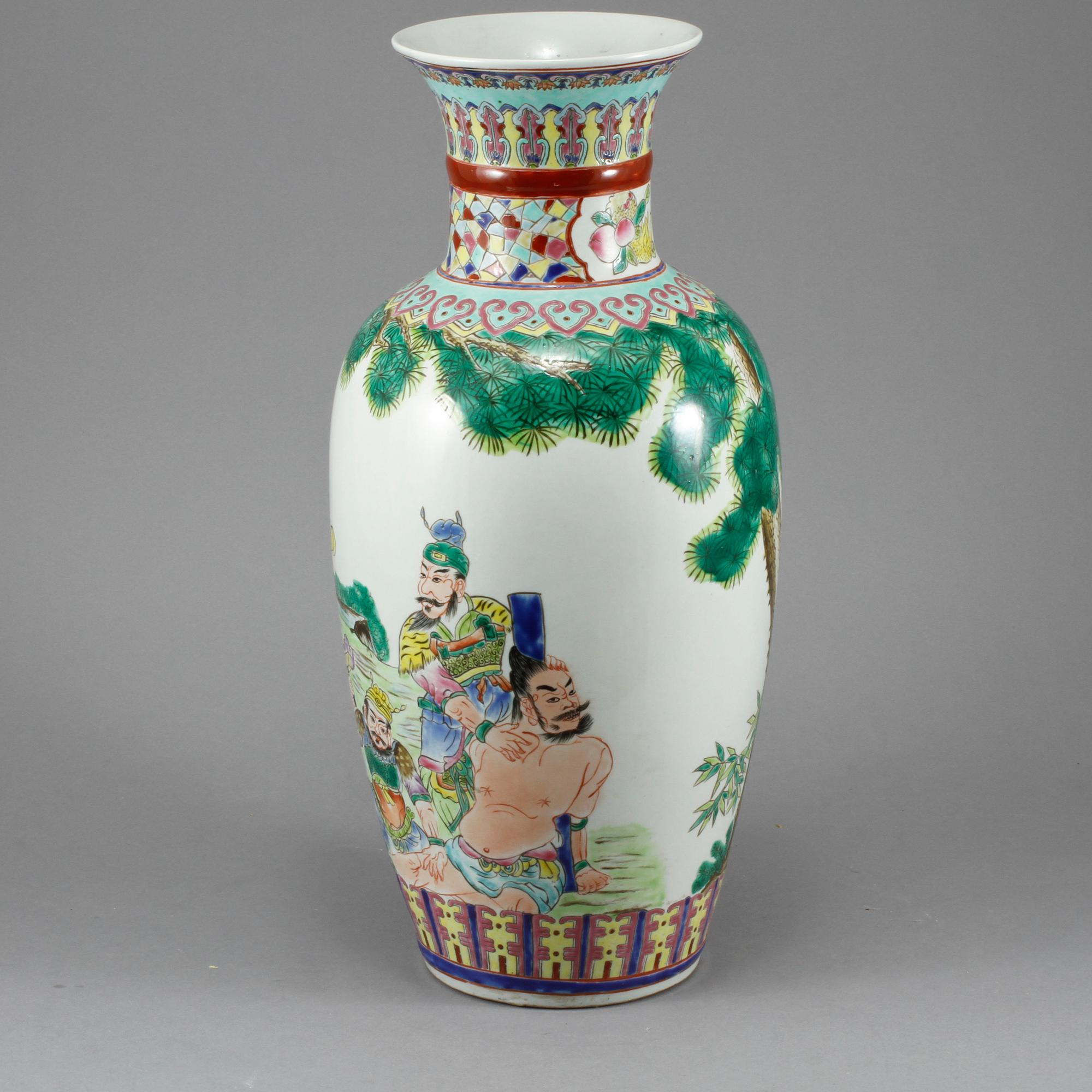 GOLVVAS, porslin, Kina, 1900-tal.