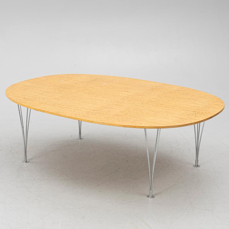 Bruno Mathsson, soffbord, "Superellips", Bruno Mathsson International, Värnamo, 1900-talets andra hälft.