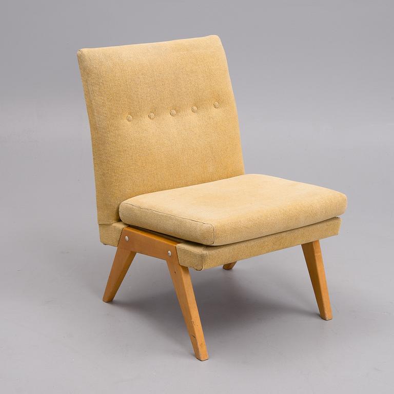 TANU TOIVIAINEN, fåtölj, "Pala-stolen", Vakiopuu Oy,1950-tal.