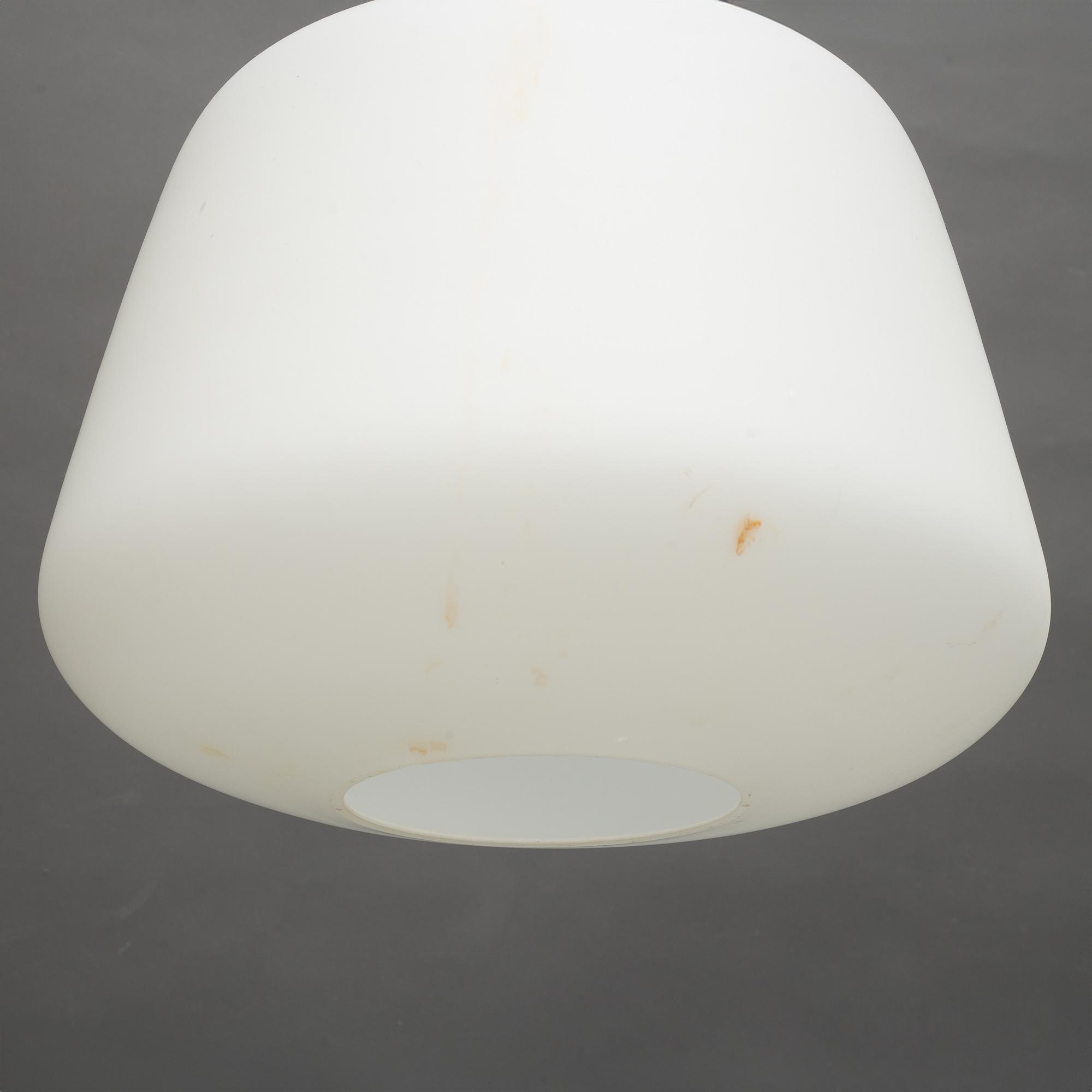 A pair of mid century modern ceiling lamps, ASEA, Sweden.