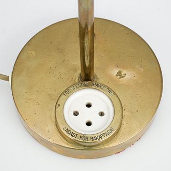 BORDSLAMPA, 1900-talets mitt.