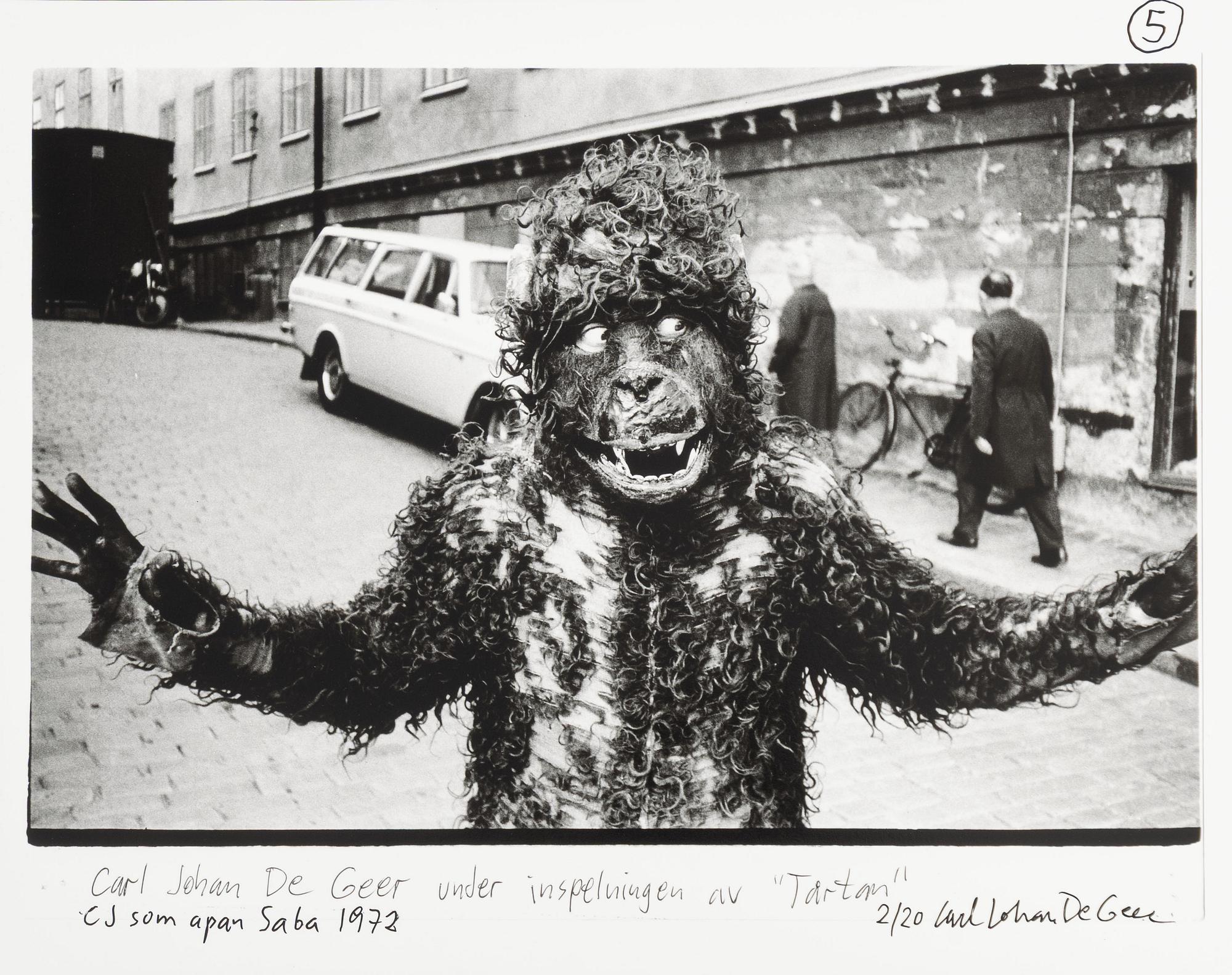 Carl Johan De Geer, “CJ asom apan Saba, 1972”.
