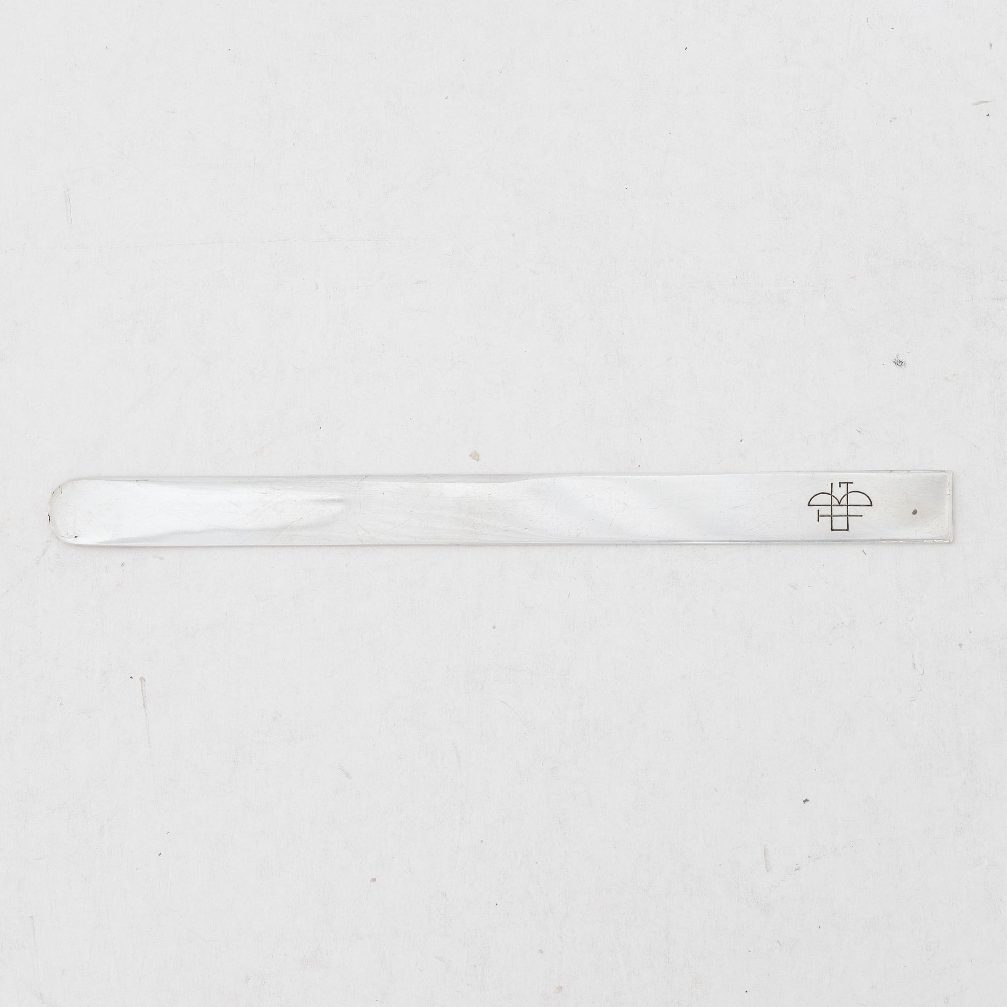 Wiwen Nilsson, Letter opener, sterling silver, Anders Nilsson, Lund 1963.