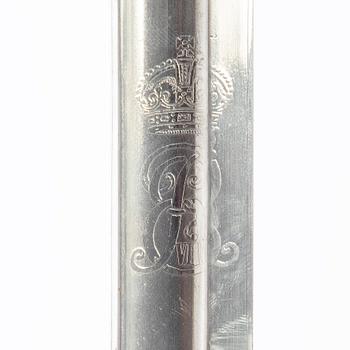 Sabel, brittisk, 1900-talets början, med balja.