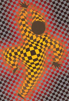 Victor Vasarely, "Harlekin".