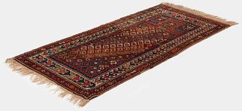 Bönematta, antik Kazak, södra Kaukasus, ca 184 x 89 cm.