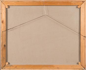 TUOMAS NELIMARKKA, öljy kankaalle, signeerattu ja päivätty -57.