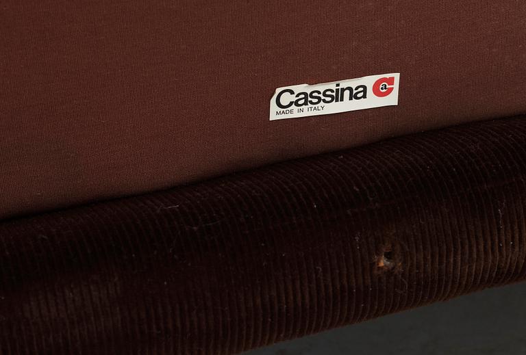 SOFFA, "Maralunga", Vico Magistretti för Cassina, formgiven 1973.