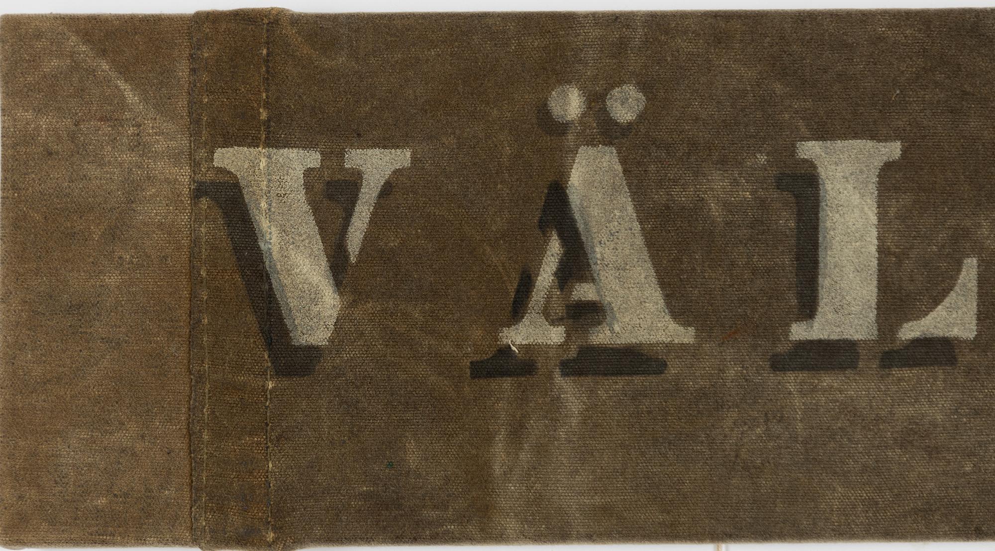 Oscar Borgström,  "Välkommen".