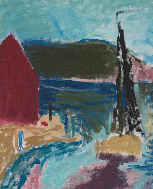 Ragnar Sandberg, "Slussen, Orust".