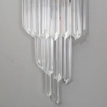 A pair of Murano wall sconce, 1970s.
