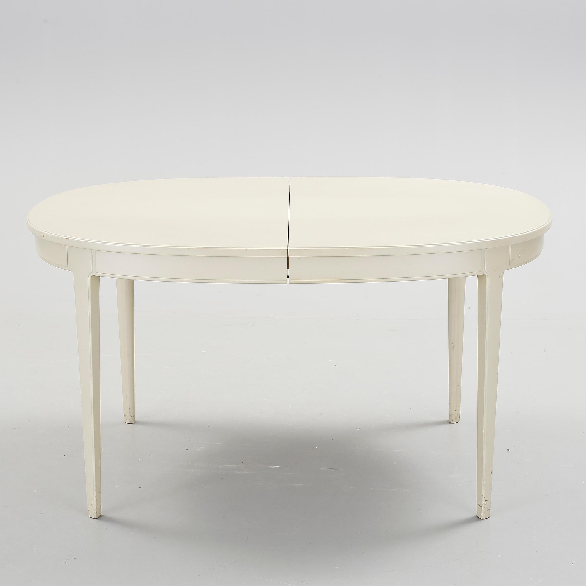 MATGRUPP, 5 delar, "Herrgården", Carl Malmsten, Bodafors, 1969.
