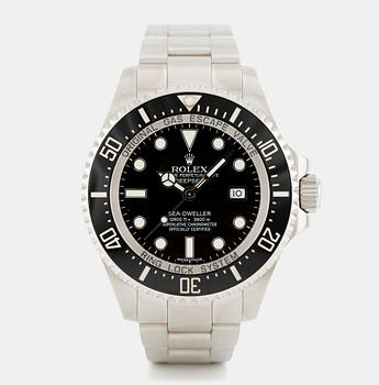Rolex, Deepsea, Sea-Dweller, wristwatch, 44 mm.