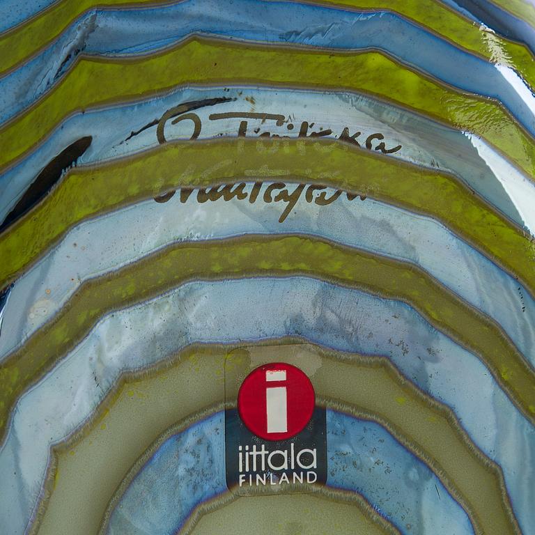 Oiva Toikka, lasilintu, "Tavitar", signeerattu O. Toikka Nuutajärvi.