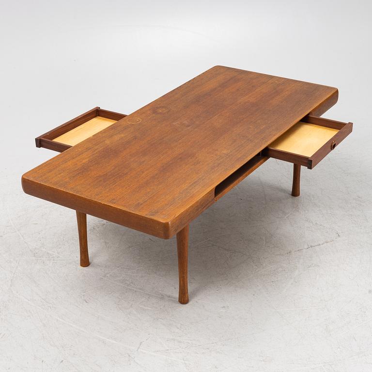A teak coffee table by Ganddal Møbelfabrik, Norway, second half of the 20th century.