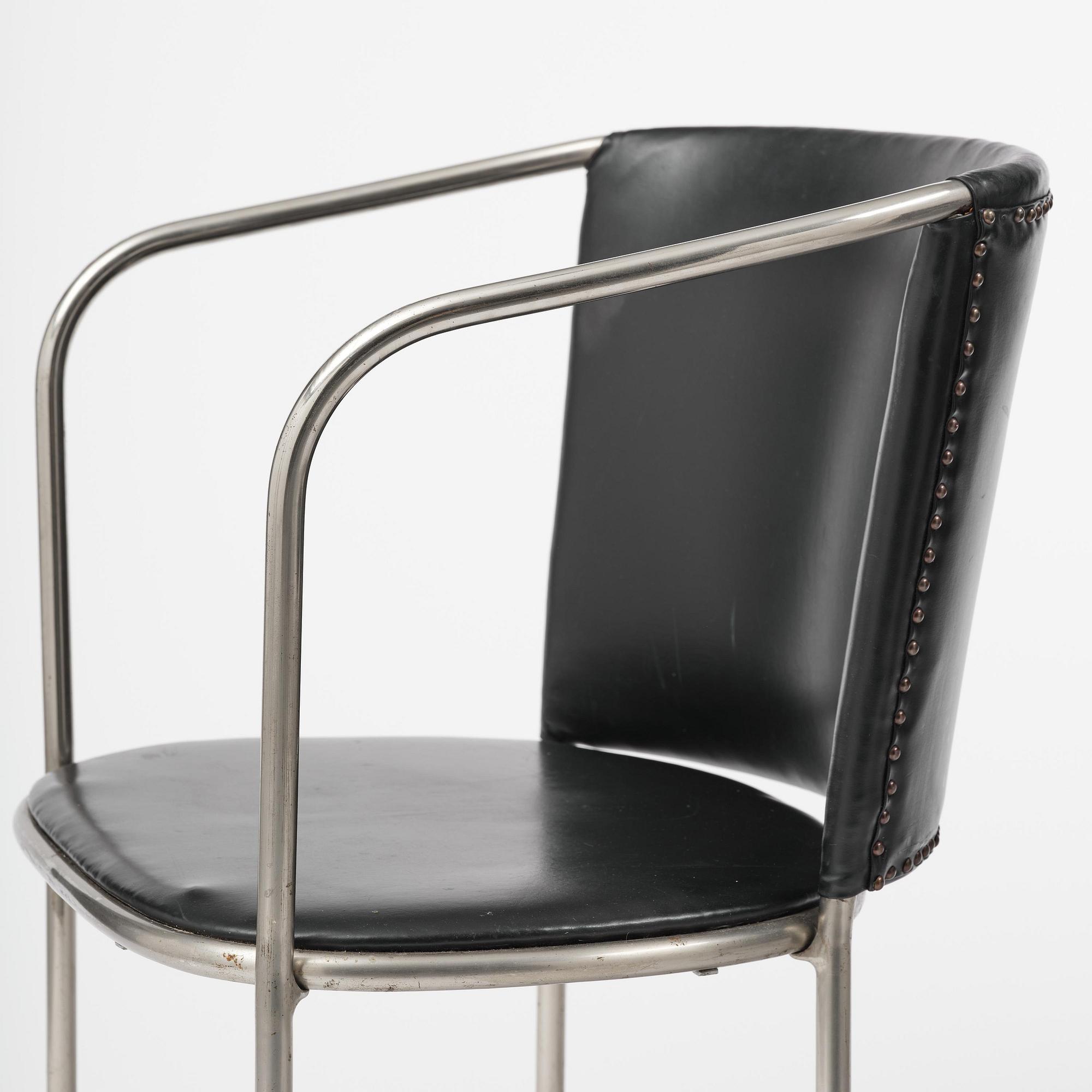 Axel Einar Hjorth, a rare pair of armchairs, Nordiska Kompaniet, 1930.