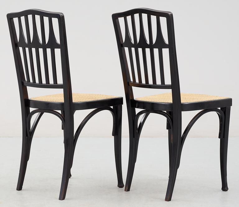 STOLAR, ett par, Gustav Siegel, J & Kohn, Österrike, 1900-talets början.
