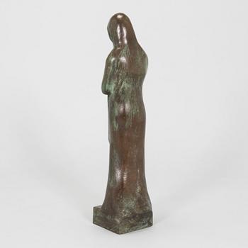 okänd skulptör, 1900-tal, kvinnofigur.