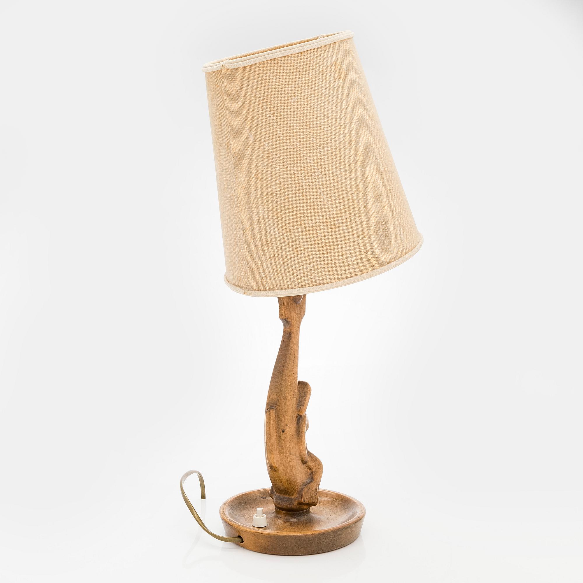 Mikko Hovi, a 1940s sculpture/ table lamp.