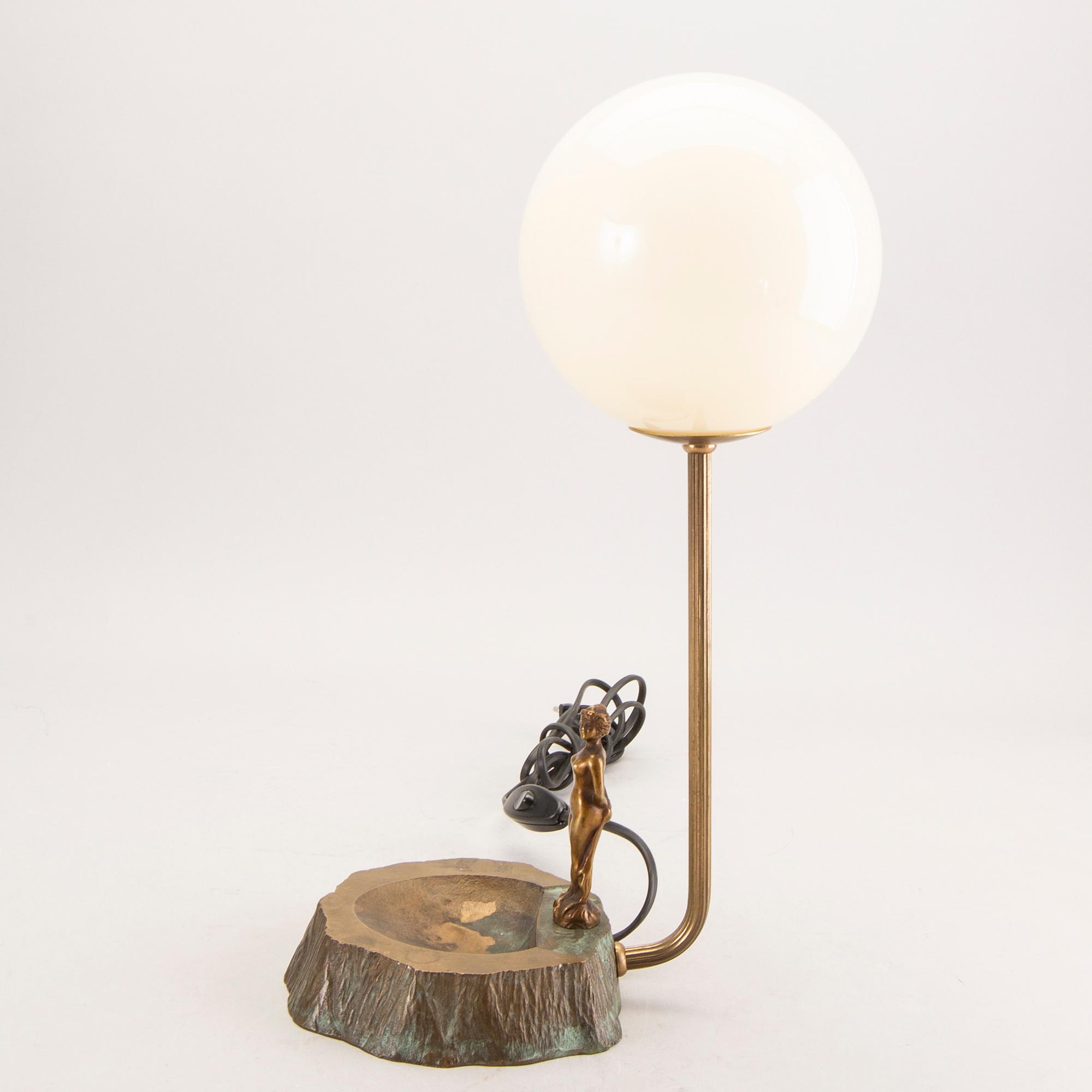 Bordslampa 1940-tal.