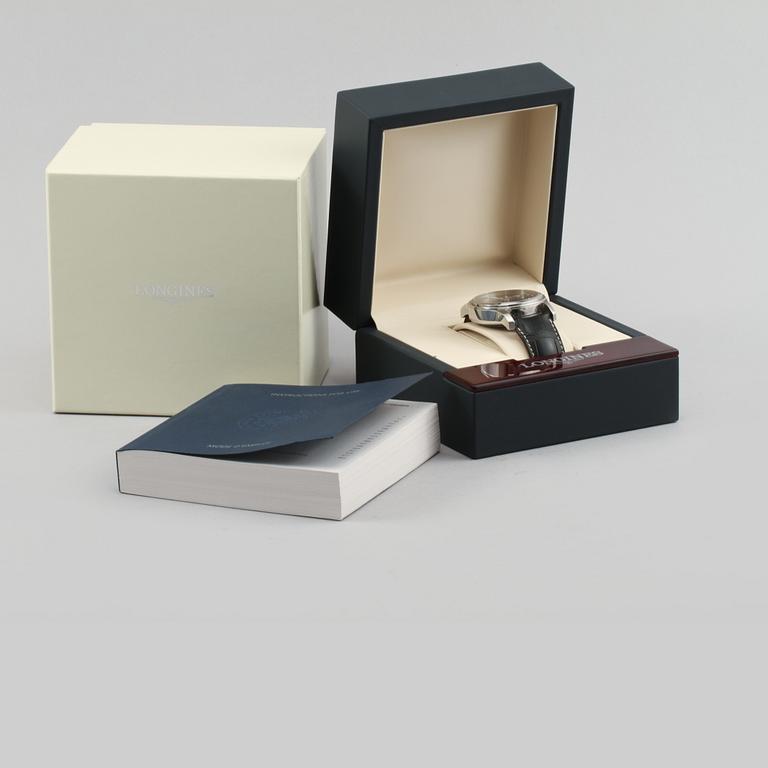 ARMBANDSUR, herr, stål, Longines, "Heritage Avigation".