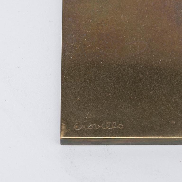 William Crovello, "Brass Column".