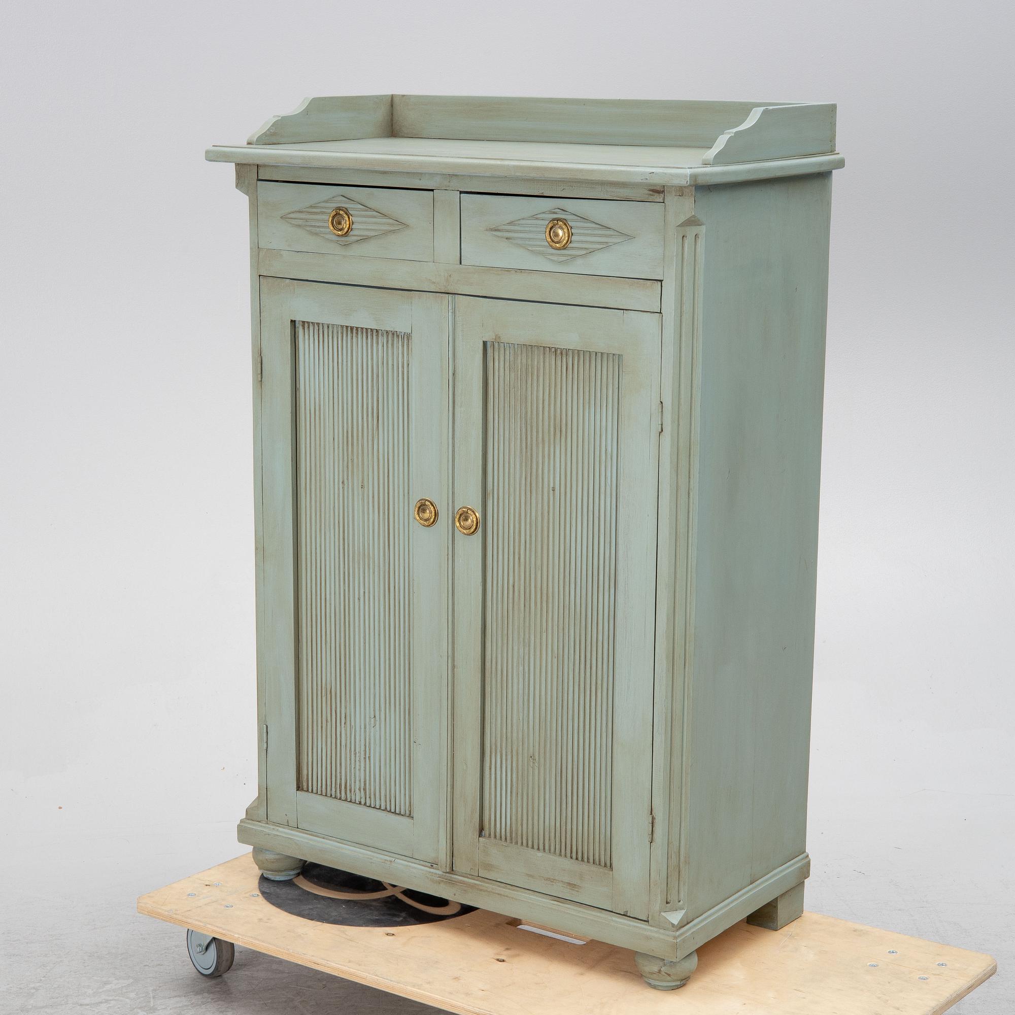 A Gustavian style sideboard, 20th century.