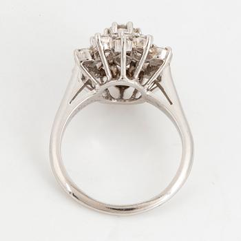 Brilliant-cut diamond ring, ca 1,20 ct.