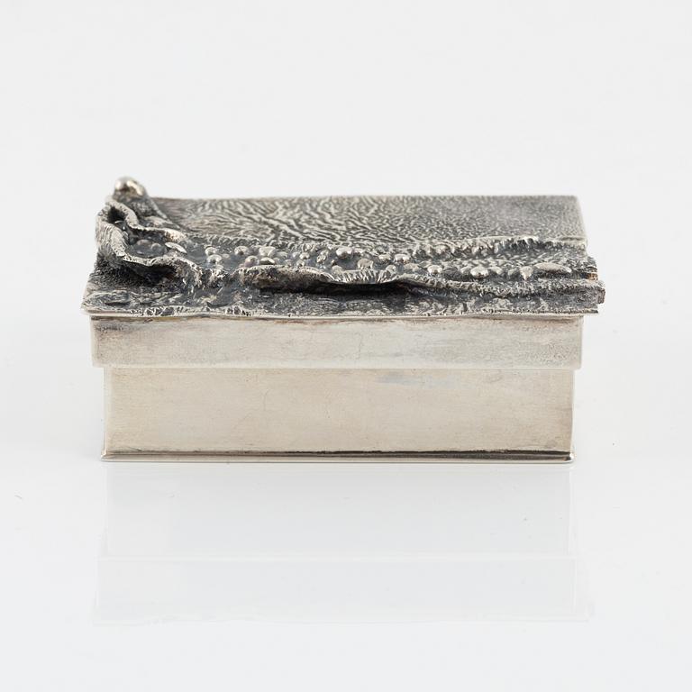 Anders Ericson, box, silver, Kristanstad 1973.