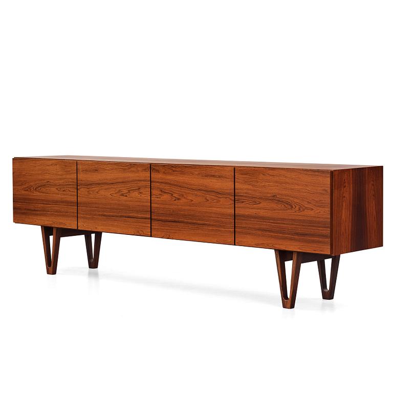 Ib Kofod Larsen, a rosewood veneered sideboard, Seffle Möbelfabrik, Sweden 1960s.